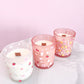 Bougie de soya | 8 oz | 50 heures | Fraise et champagne