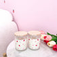 Bougie de soya | 8 oz | 50 heures | Fraise et lavande