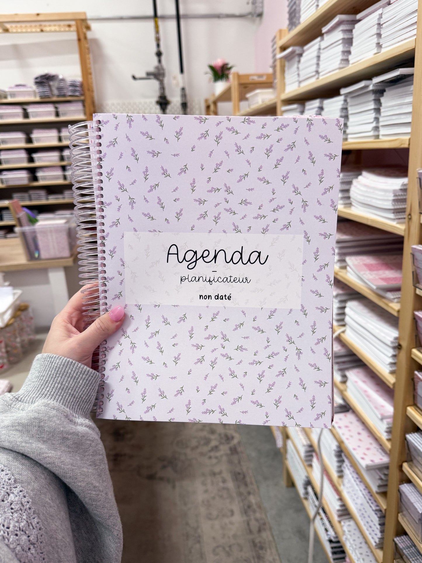 PRÉCOMMANDE - Agenda planificateur | Non-daté | Brindilles de lavandes