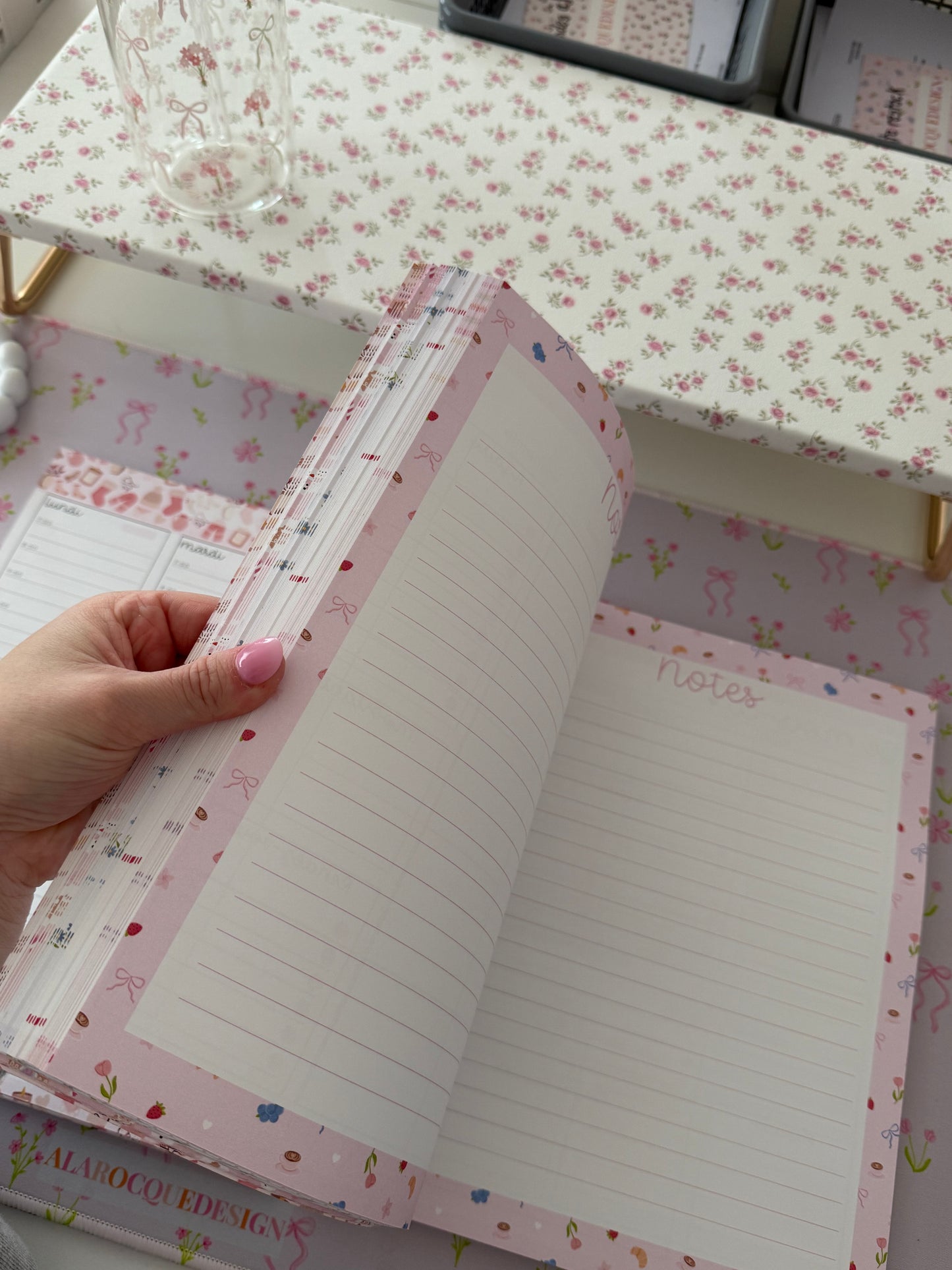 PRÉCOMMANDE - Agenda planificateur | Non-daté | Brindilles de lavandes