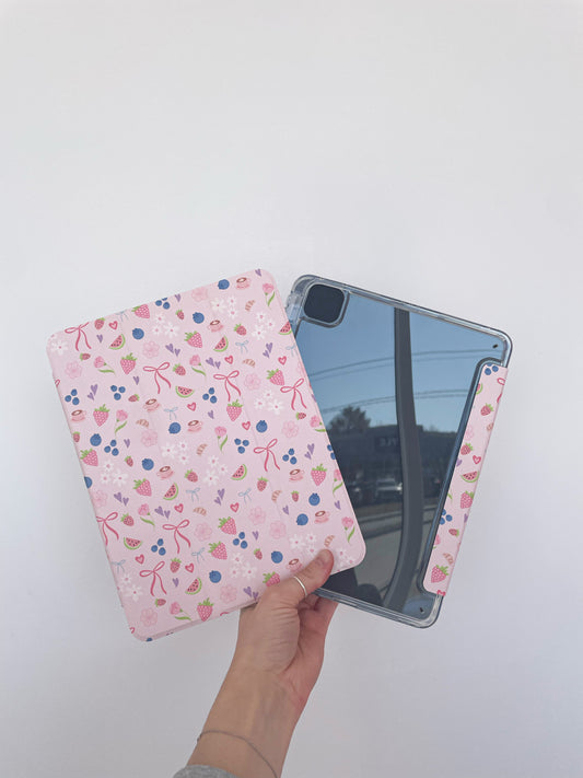 Étui à iPad | Air 11'' et 13'' | Fruits et coquette