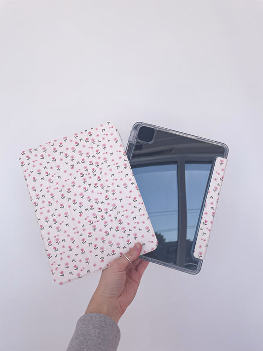 Étui à iPad | Air 11'' et 13'' | Fleurs mélange de roses