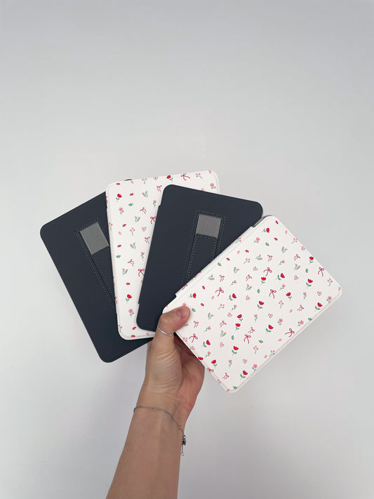 Étui à liseuse Kindle 6'' et 7''  | Boucles et fleurs