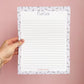 Pad de notes | Brindilles de lavande