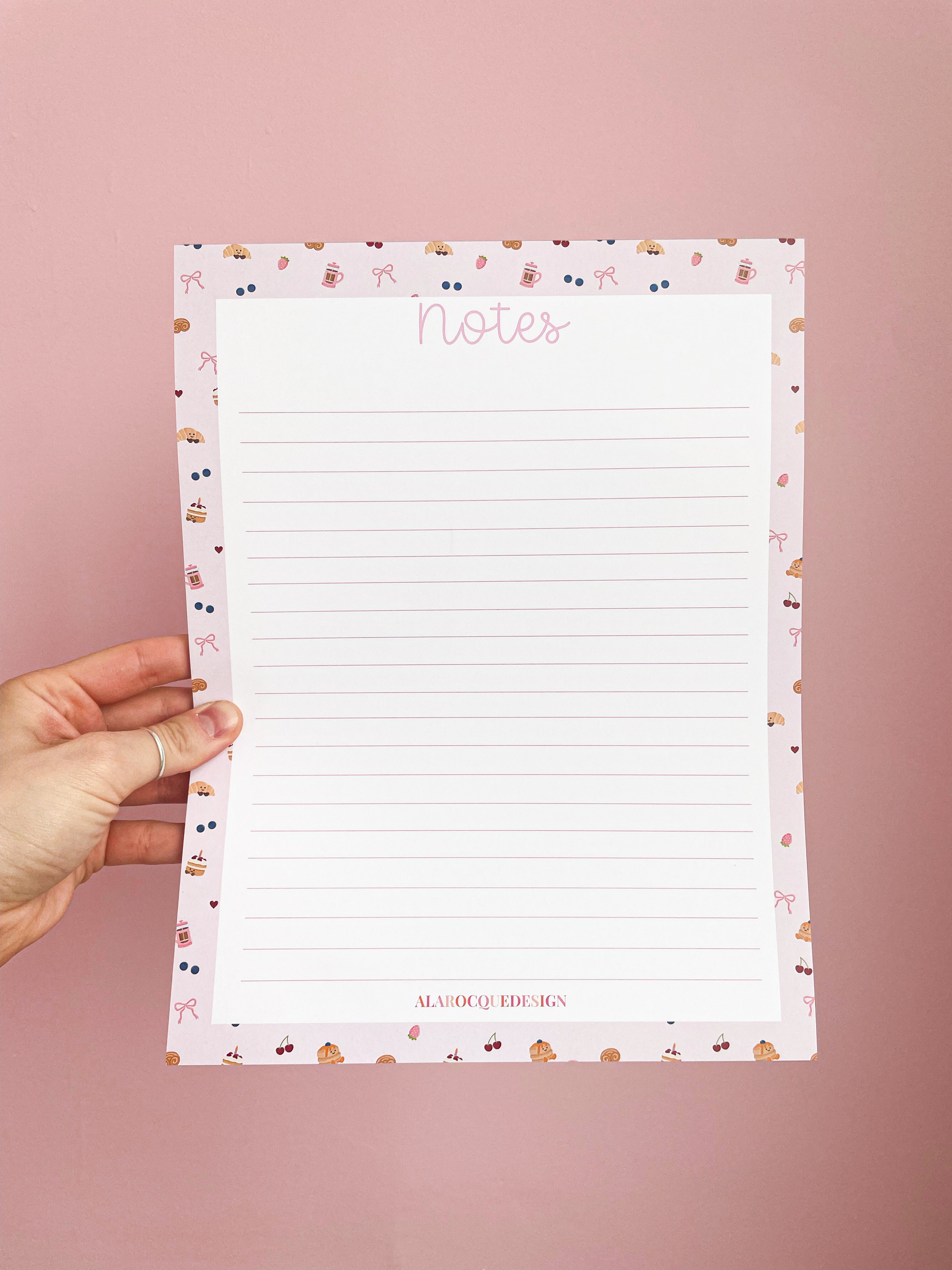 Pad de notes | Brunch – ALarocqueDesign