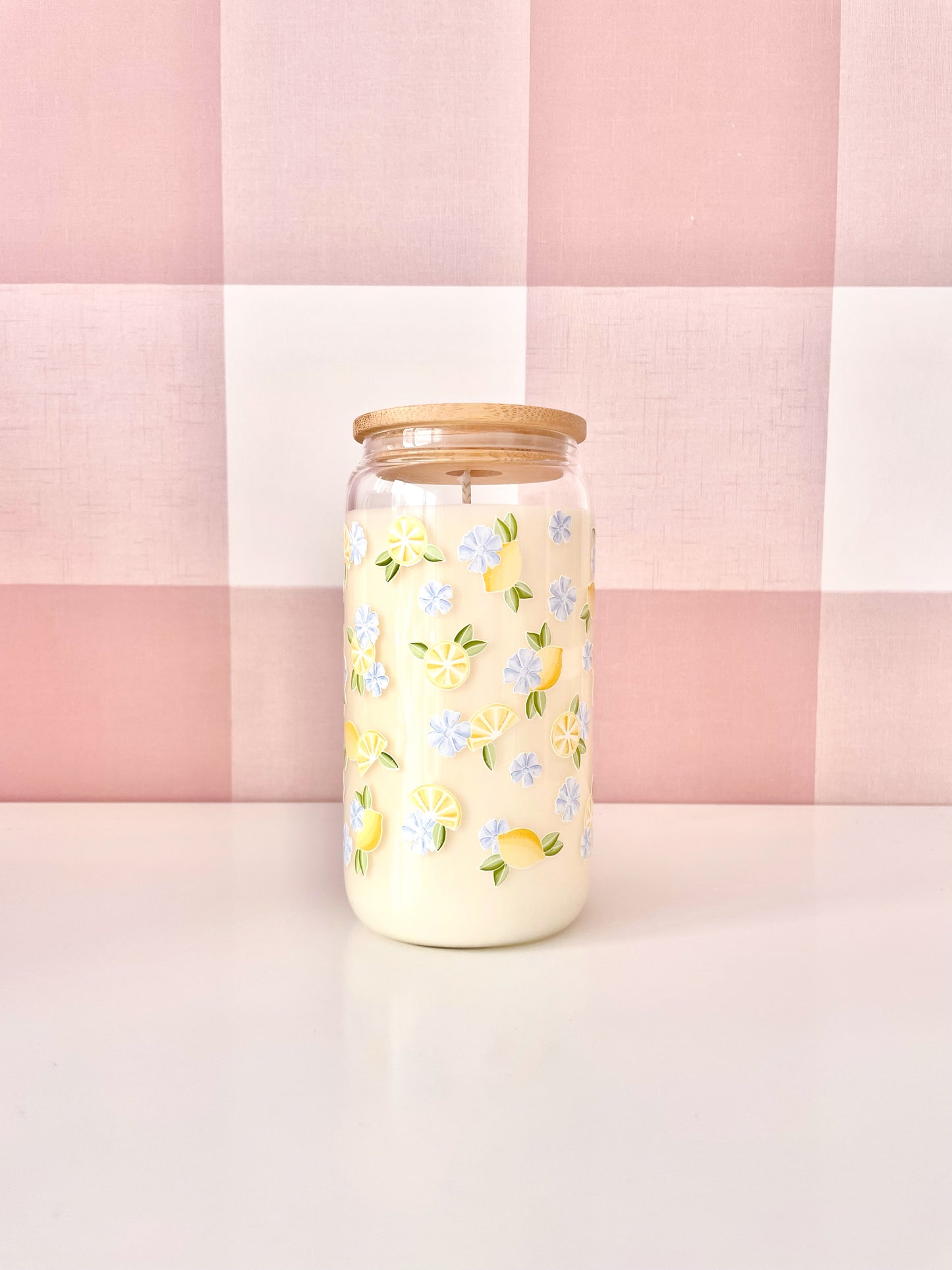 Chandelle | Verre 16 oz | Citronnelle