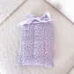 Pochette à livre ou liseuse | Marguerite mauve