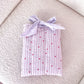 Pochette à livre ou liseuse | Lignes et coeurs