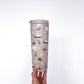 Bouteille isotherme 24 oz | Beige | Camping vintage
