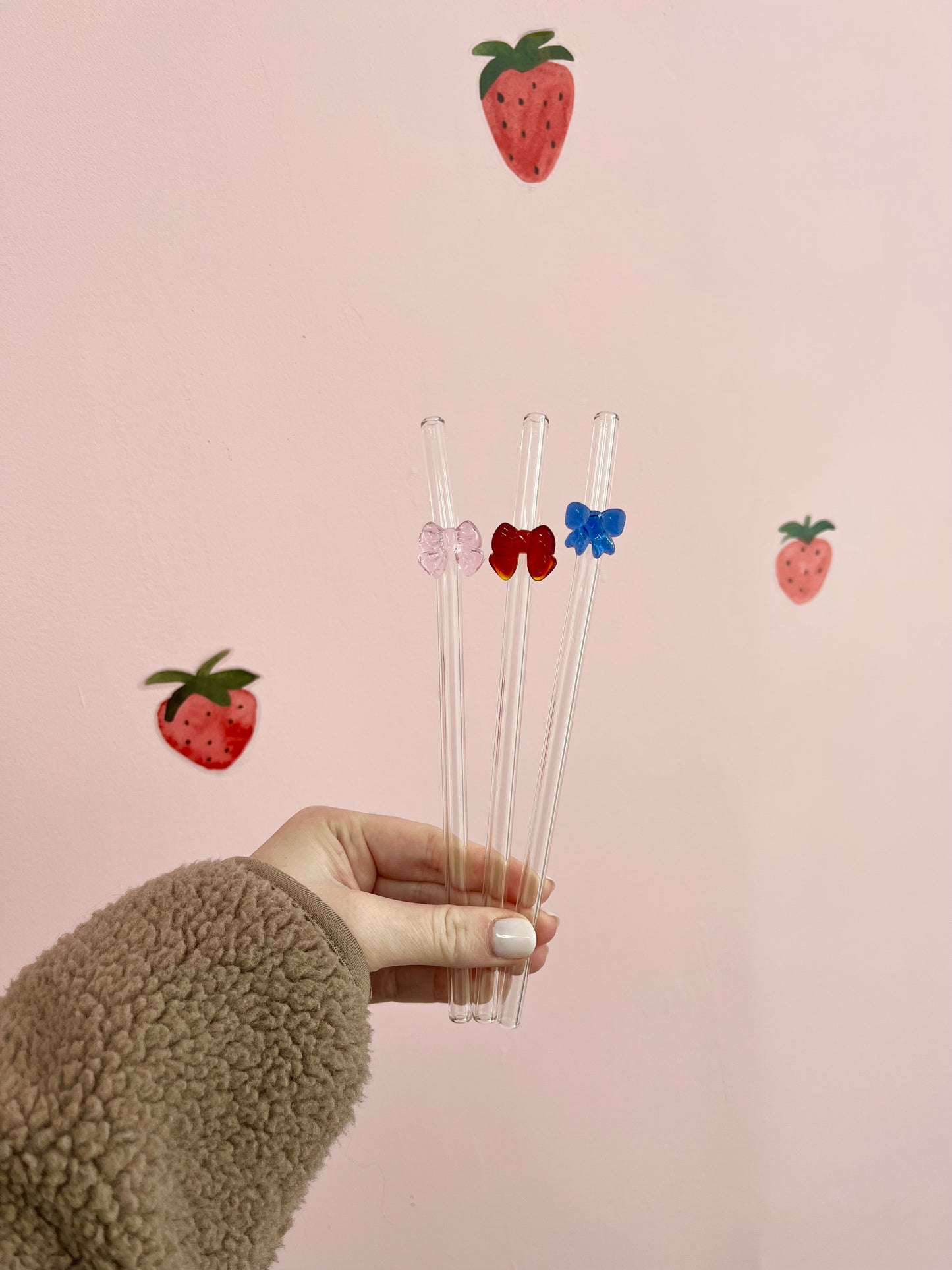 Paille en verre | Boucle