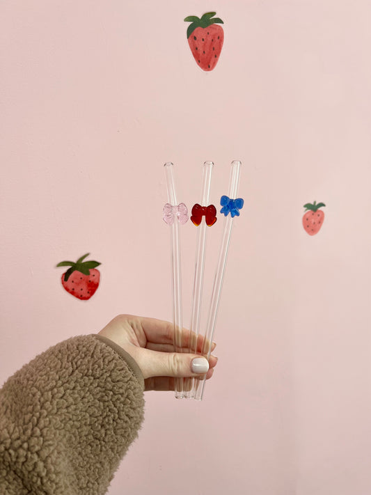 Paille en verre | Boucle