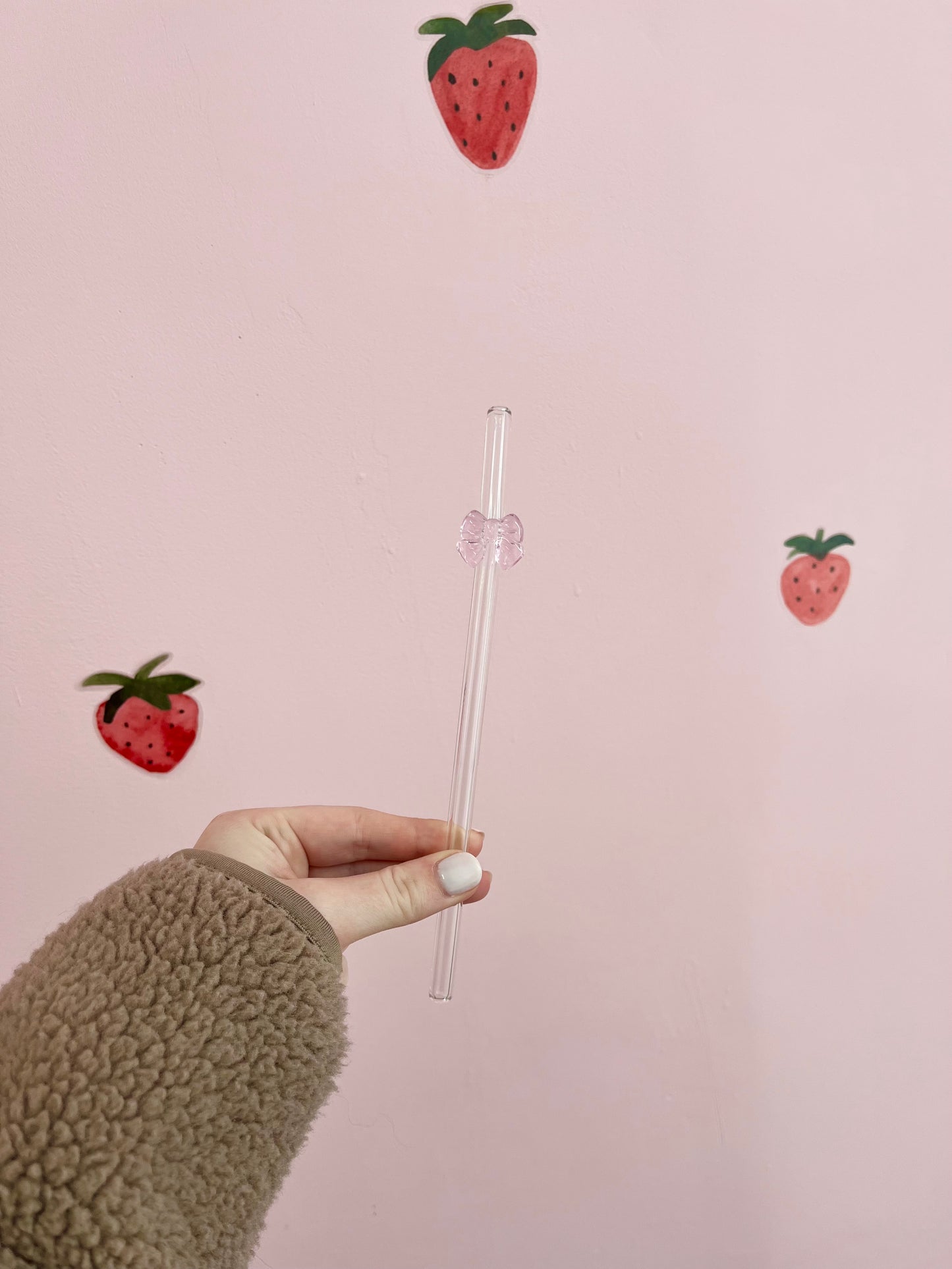 Paille en verre | Boucle