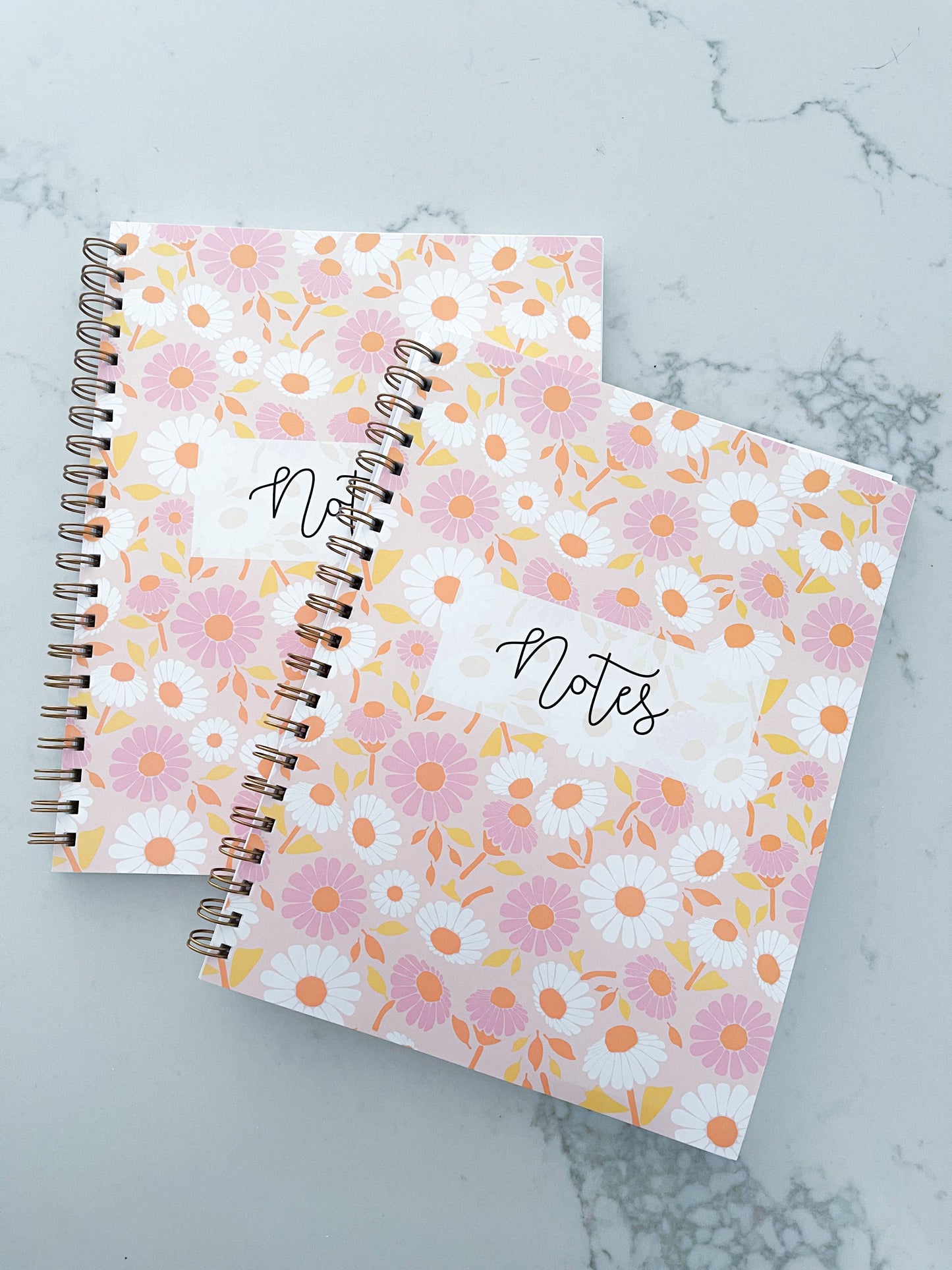 Cahier de notes Fleurs Pastel | 100 pages