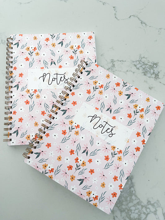 Cahier de notes Fleurs & feuilles | 100 pages