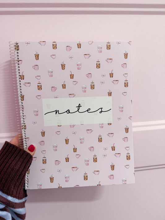 Cahier de notes | Cafés vintages