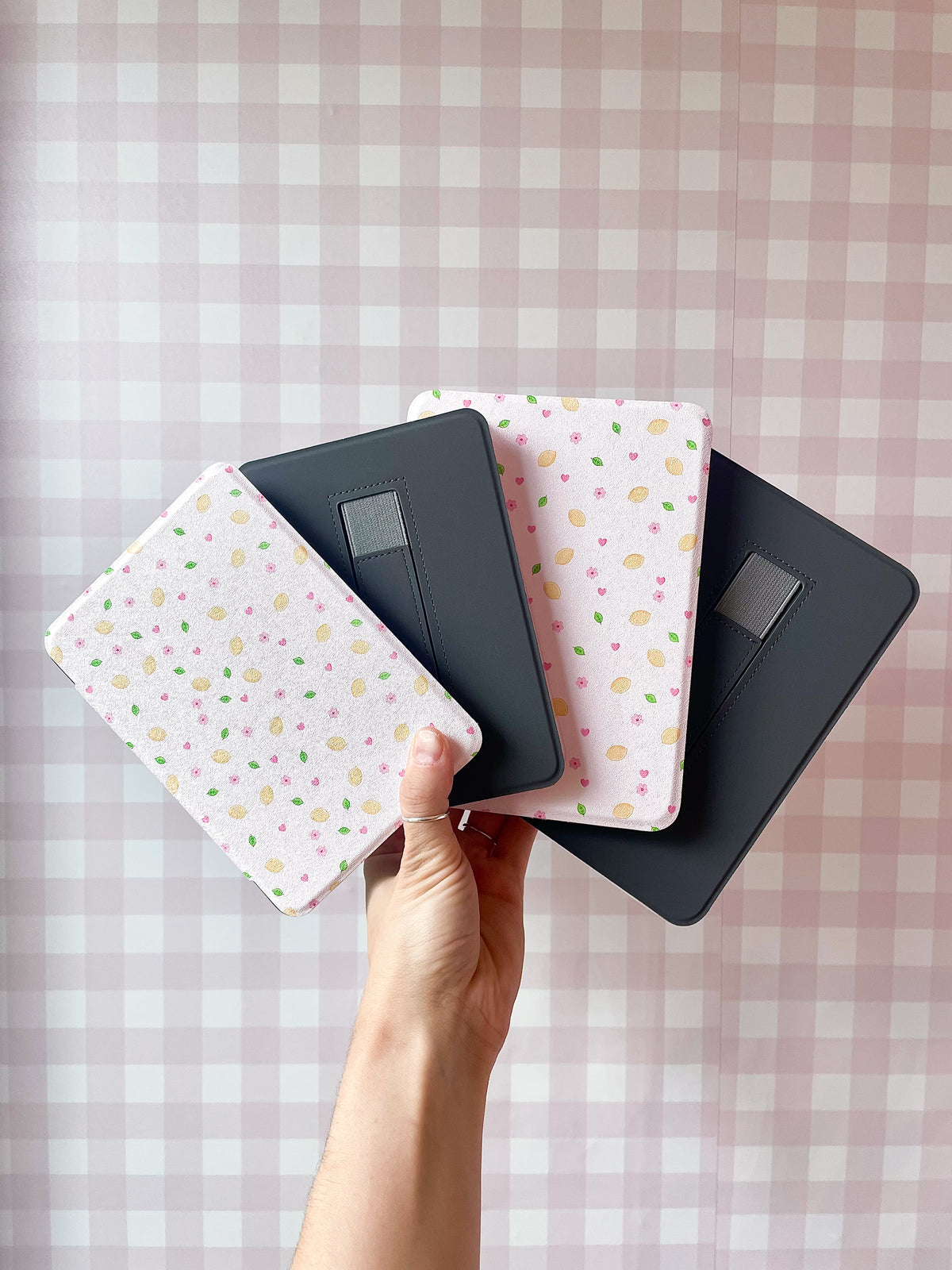 Étui à liseuse | Kindle 6'' et 7''  | Citrons et fleurs