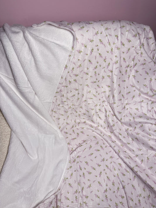 Couverture en flanelle | Lavandes