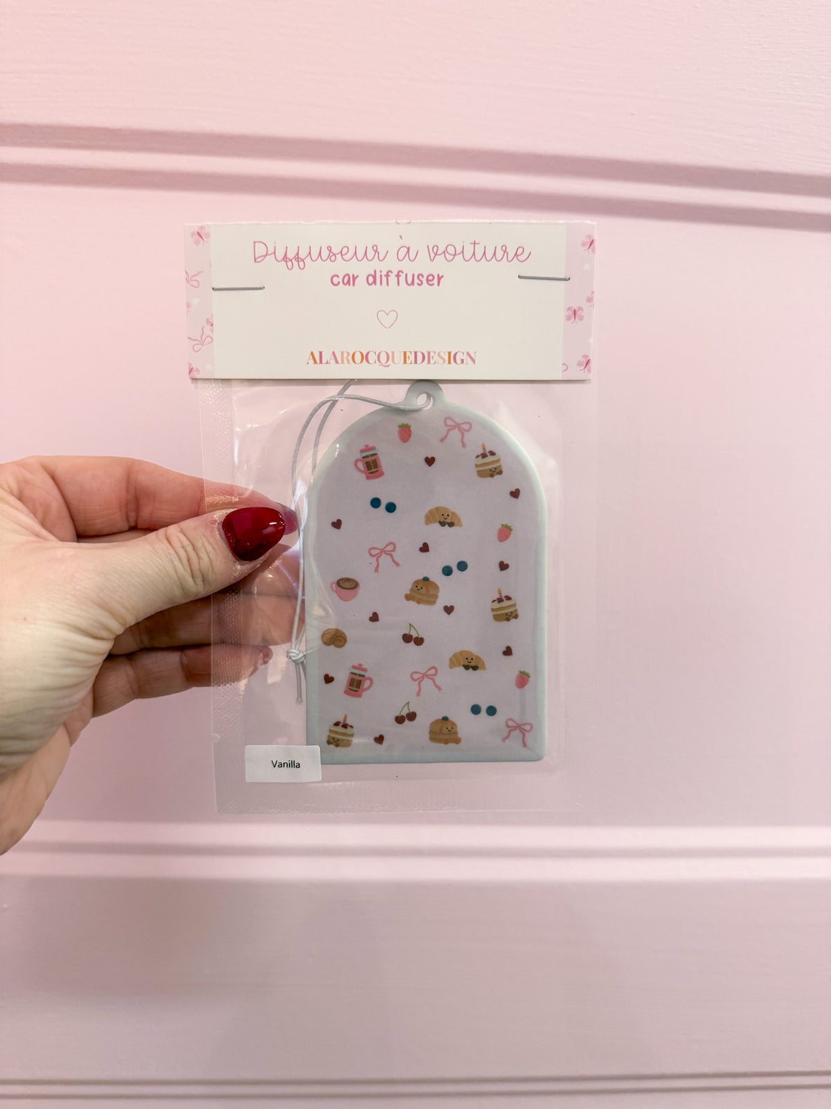 Diffuseur pour voiture | Carton parfumé | Brunch