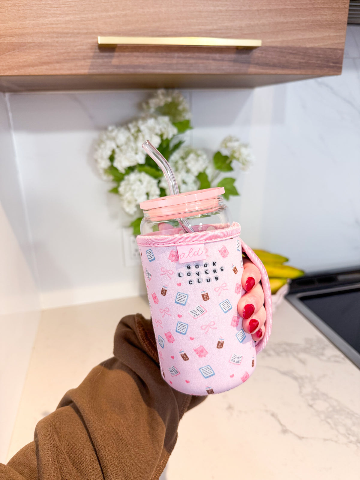 Manchon pour verre 16 oz, Venti | Book lovers club