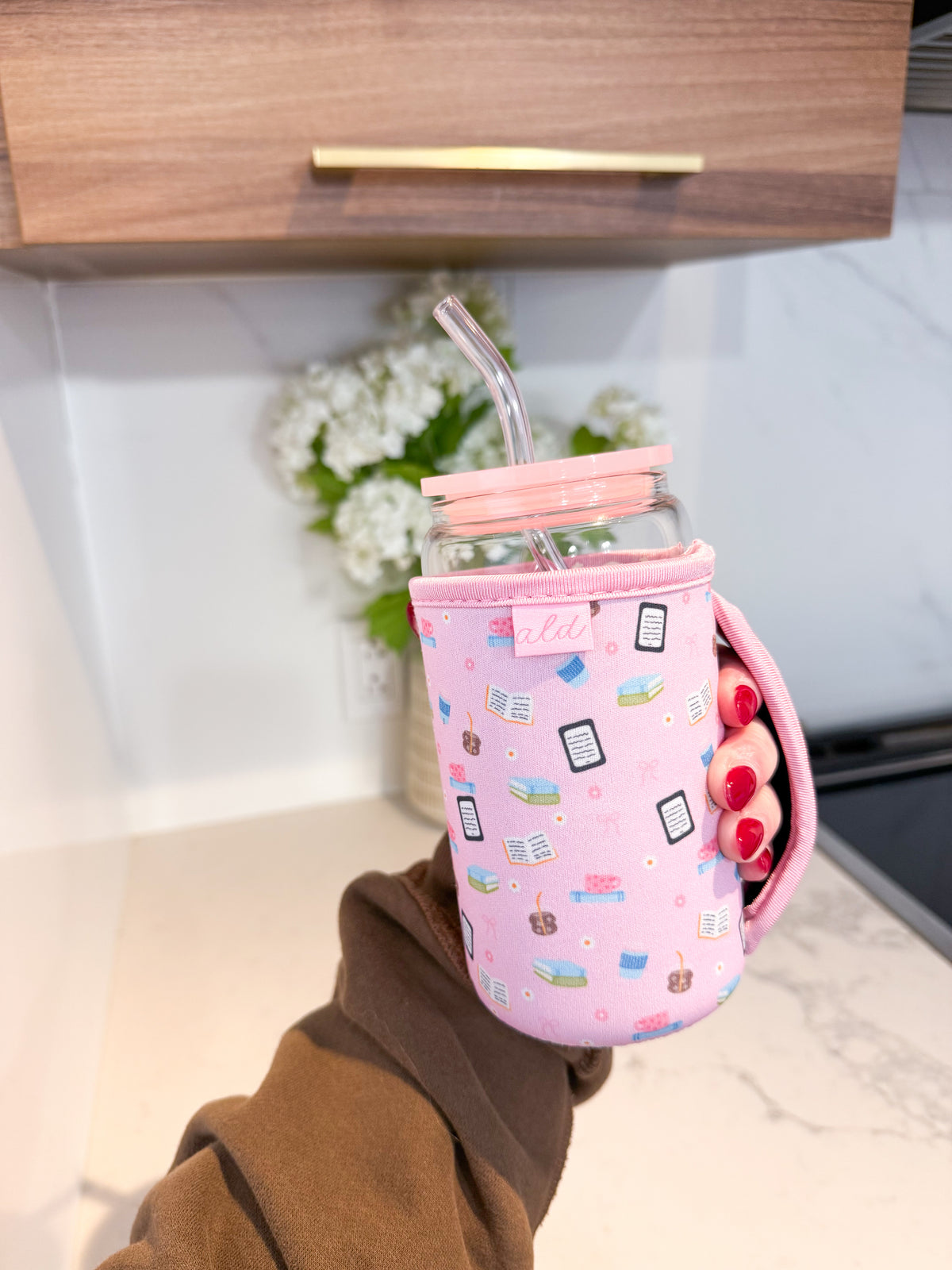 Manchon pour verre 16 oz, Venti | Cafés, livres et liseuses