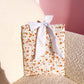Pochette à livre ou liseuse | Fleurs roses et oranges