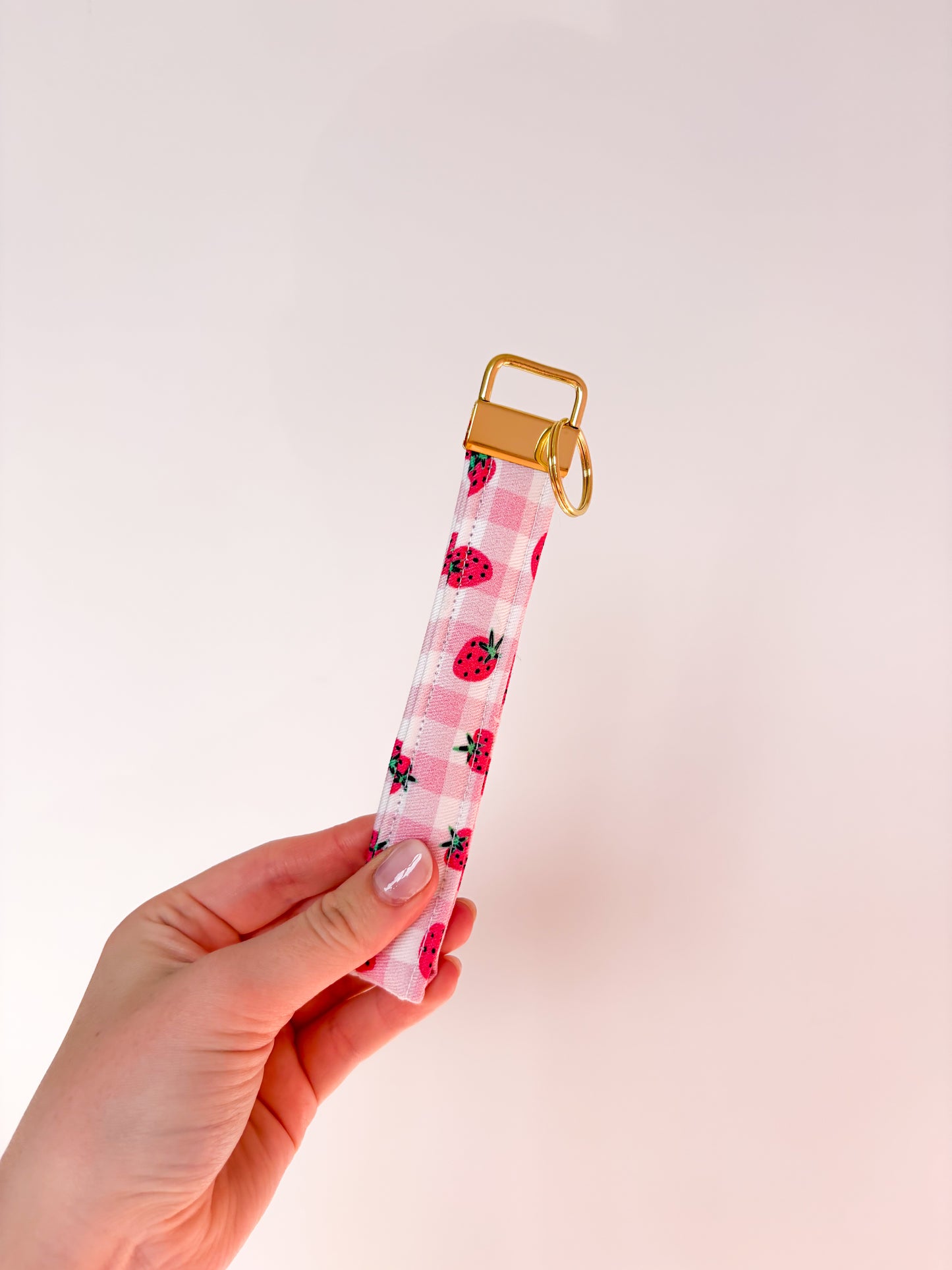 Porte-clés | Bracelet | Carreauté et fraises