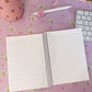 Mini cahier de notes | Fleurs orangés