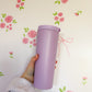 Imparfaite | Bouteille isotherme 24 oz | Mauve | Modèle au choix