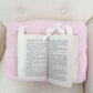 Coussin de lecture | Sherpa rose