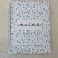 Cahier de notes | Fleurs bleues vintages