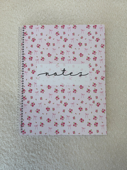 Cahier de notes | Bouquets de roses