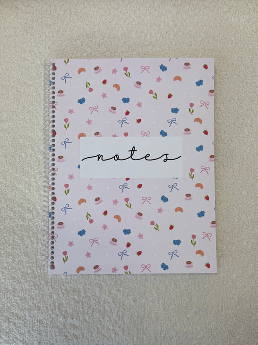 Cahier de notes | Fruits et coquette 2.0