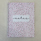 Cahier de notes | Fleurs mélange de roses