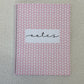 Cahier de notes | Rose et marguerites