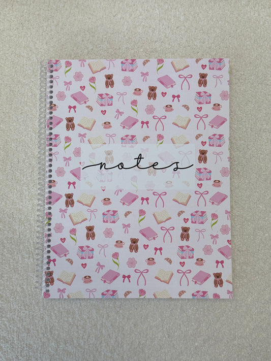 Cahier de notes | Livres et coquette
