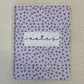 Cahier de notes | Bouquets de fleurs mauves
