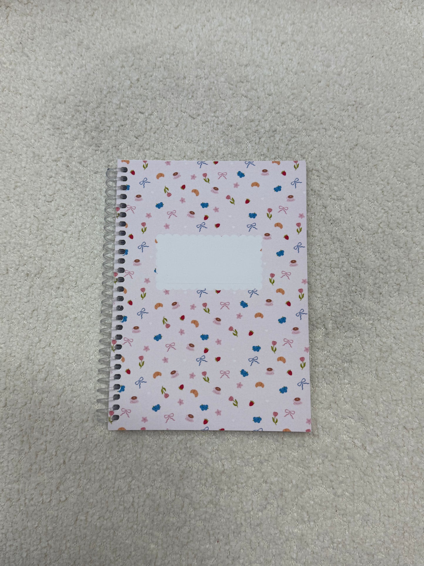 Mini cahier de notes | Fruits et coquette 2.0