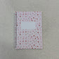 Mini cahier de notes | Boucles et fleurs