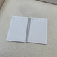 Mini cahier de notes | Boucles et fleurs