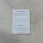 Liste de tâches | Petite | Rose et marguerites