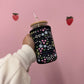 Manchon pour verre 16 oz | Avec poignée  | Affirmations positives florales