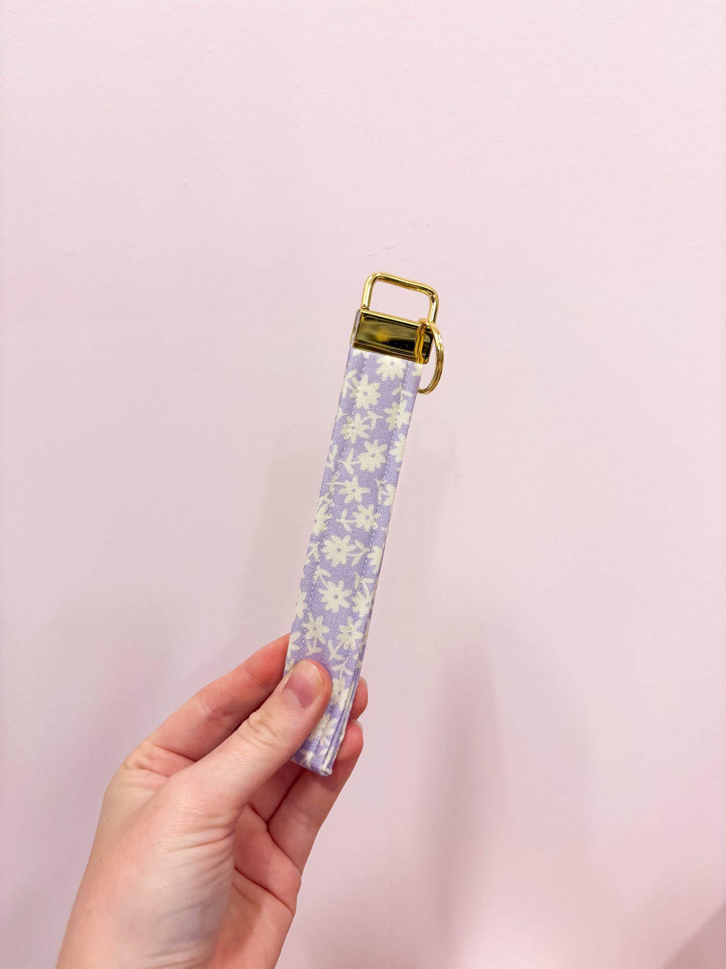 Porte-clés | Bracelet | Mauve et marguerites