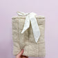 Pochette à livre ou liseuse | Sherpa beige