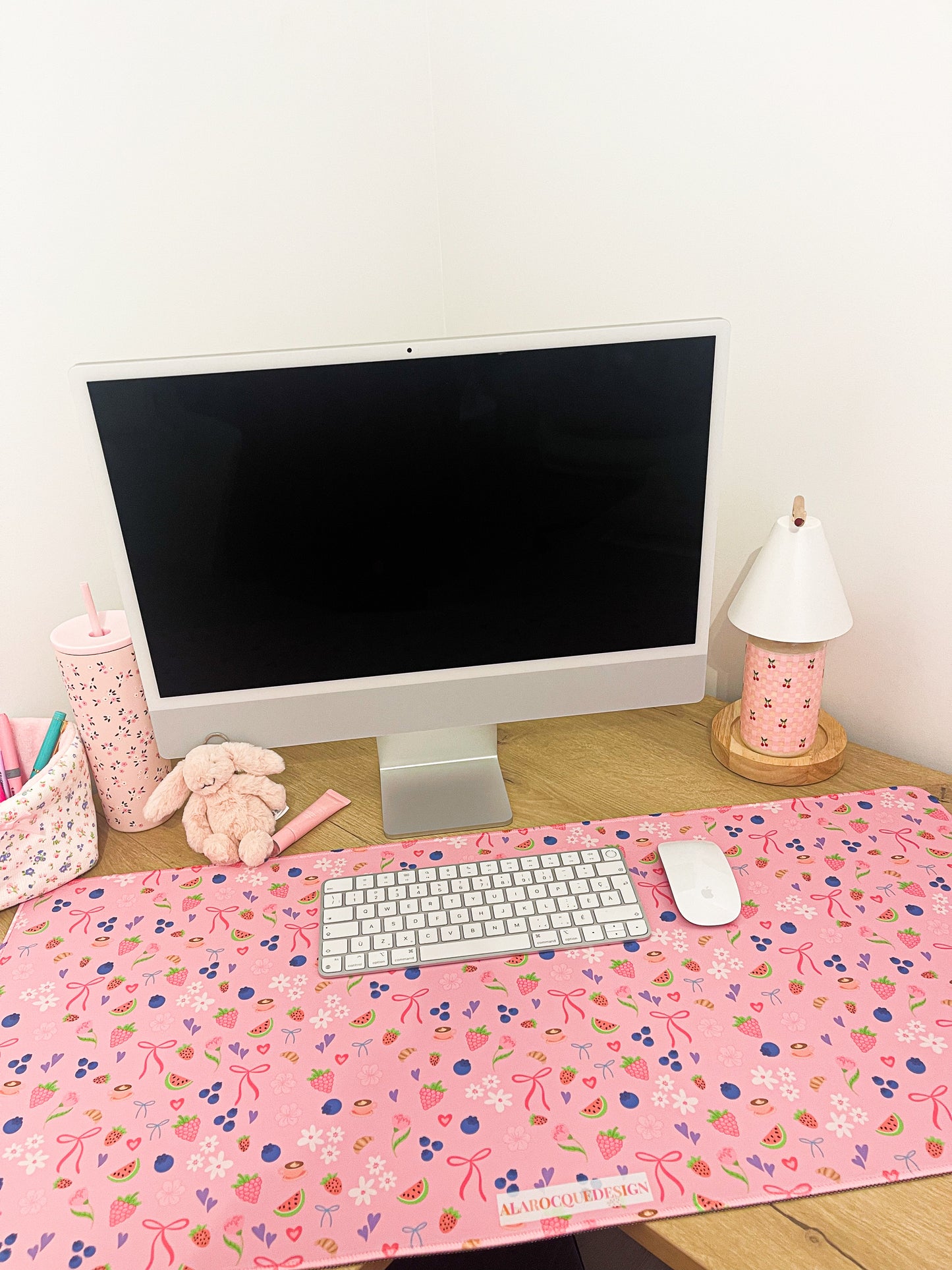 Tapis de bureau | Fruits et coquette
