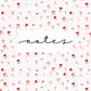Cahier de notes | Boucles et fleurs
