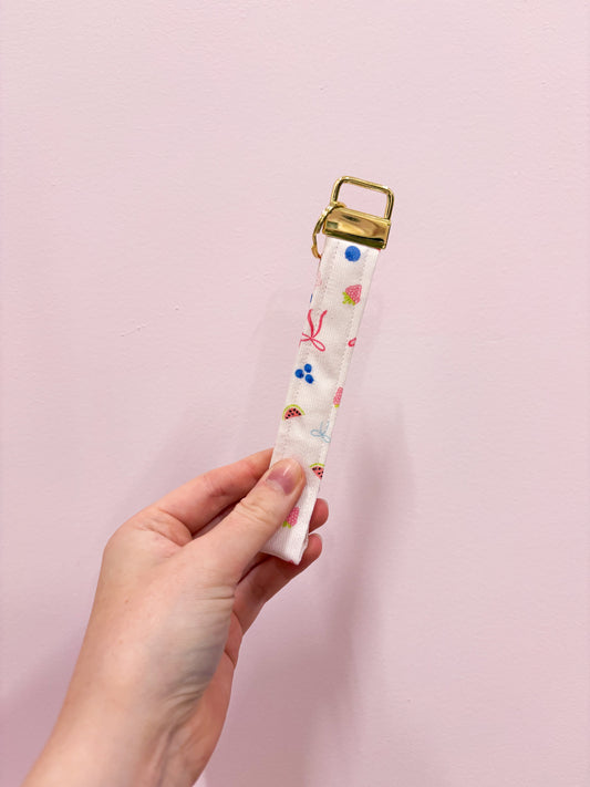 Porte-clés | Bracelet | Fruits et coquette