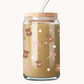 Verre 16 oz | Oursons, boucles et fleurs