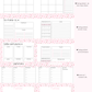 Agenda planificateur | Non-daté | Bouquets de roses